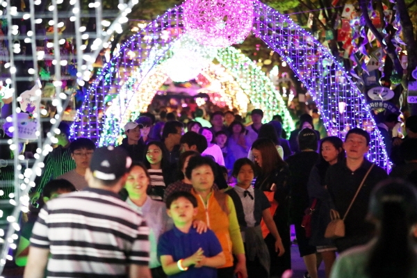 대전 서구힐링아트페스티벌 행사 모습