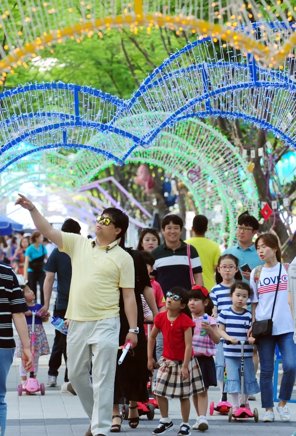 대전 서구힐링아트페스티벌 행사 모습