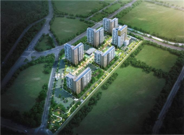 공공실버주택 및 국민임대주택 조감도