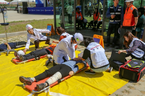 을지태극연습 실제훈련