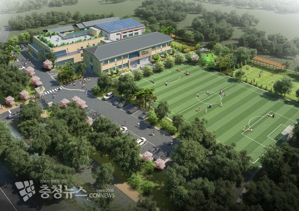 충남다사랑학교 조감도