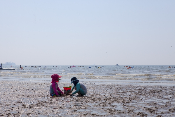 춘장대해수욕장 전경