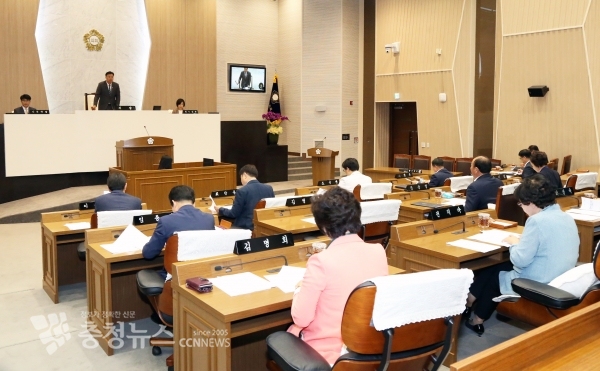 당진시의회, 제62회 임시회 개회