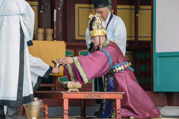 무령대왕 추모대제 봉행 사진