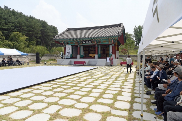 무령대왕 추모대제 봉행 사진