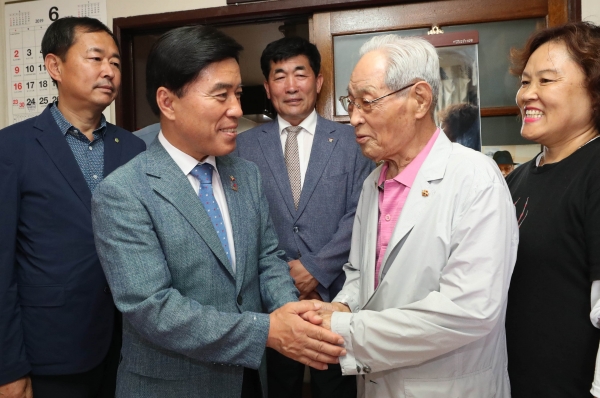 판암2동 보훈가정 방문