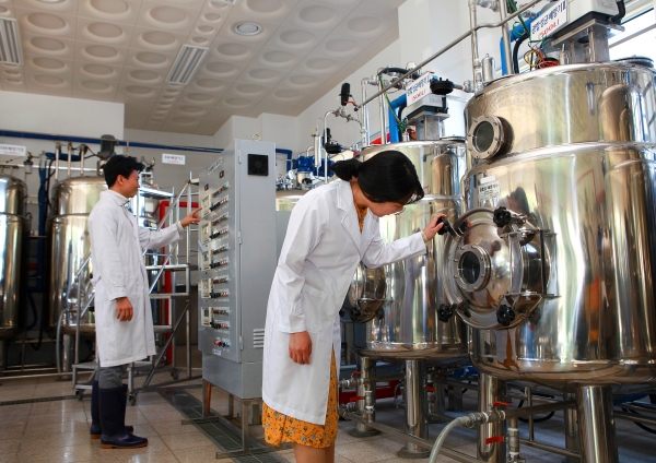 친환경농업과학관 미생물배양실.