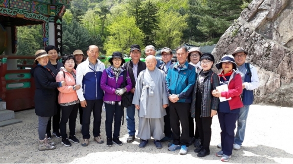 문화 역사 해설사 양성 교육 현장 답사 모습