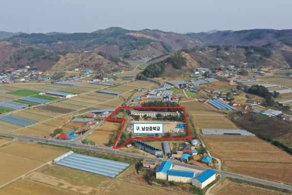 충남먹거리통합지원센터 부지 전경