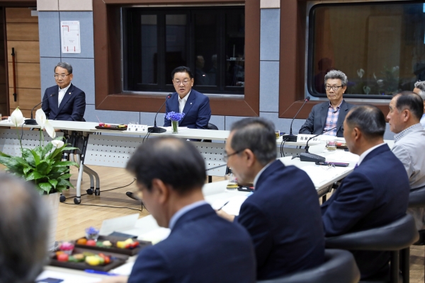 예비역 장성 초청 간담회 모습