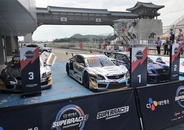 한국타이어앤테크놀로지㈜의 한국타이어 장착 차량, 완벽한 레이스로 CJ슈퍼레이스 3라운드 우승