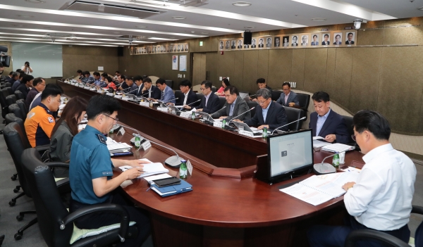 2020 충청남도 체육대회 분야별 추진계획 보고회 개최 모습