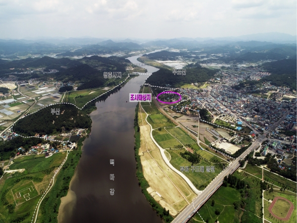 발굴대상지 전경