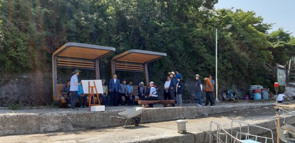 홍성군 남당리 새조개 방류