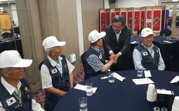 ‘6·25참전유공자회 유성구지회 위로연 행사’가 개최