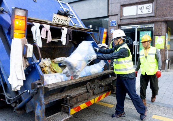 김홍장 시장 환경미화 활동