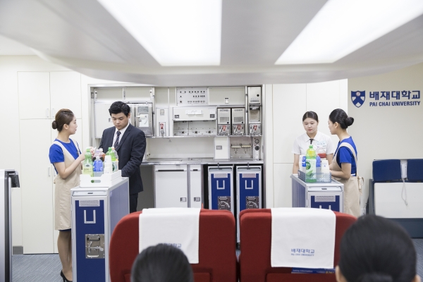 배재대 항공운항과 예비승무원 대회