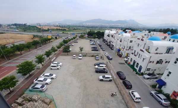 탕정면 지중해마을 유휴지 임시공영주차장