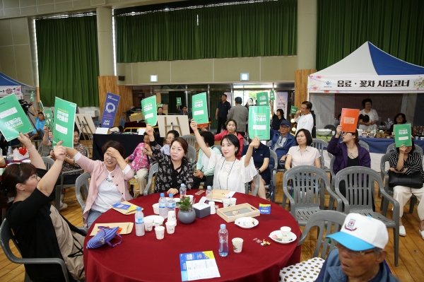 대산읍 주민자치회(회장 김기진)는 29일 대산중학교 체육관에서 주민 280명이 참석한 가운데 총회 개최