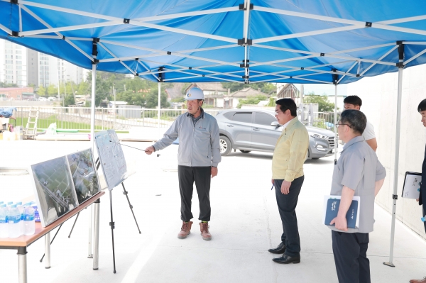 (권곡모종재해위험지구)재해위험지구 현장방문