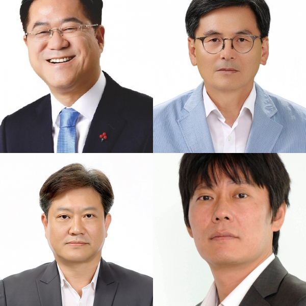 (좌측 시계방향) 이기우 의장비서실장, 이계성 정무수석비서관, 최광필 정책수석비서관, 한민수 국회대변인