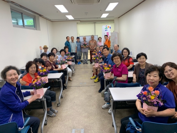농업기술센터의 힐링원예치료교육