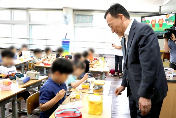 설동호 대전광역시교육감 현장 점검