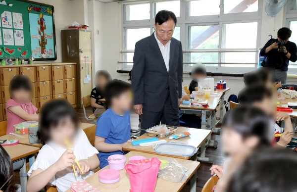설동호 대전광역시교육감 현장 점검