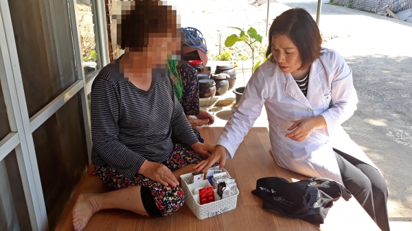 지역돌봄대상자 건강챙김 돌봄바구니 지원.