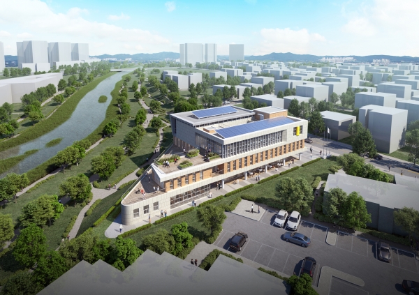 제2유성구노인복지관 신축 조감도