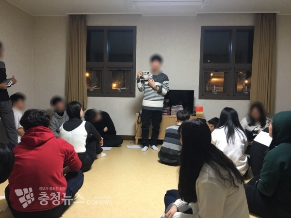 지난해 북한이탈학생 진로문화캠프 모습.