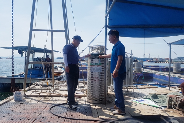 고수온 피해예방 대비 양식장 사전점검 실시