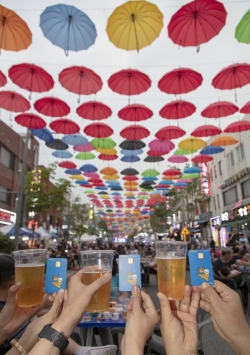 2~13일 4회에 걸쳐 개최한 지역화폐 대덕e로움과 함께하는 대코(Daeco) 맥주페스티벌이 관광객·시민 등 12만명 찾아