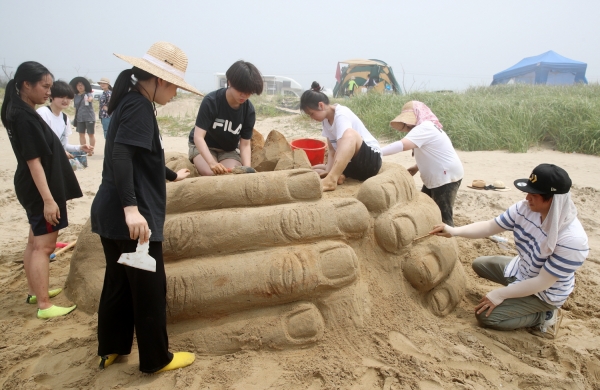 모래조각 페스티벌