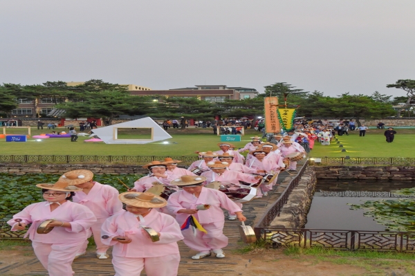 부여 문화재 야행 주요 행사 장면