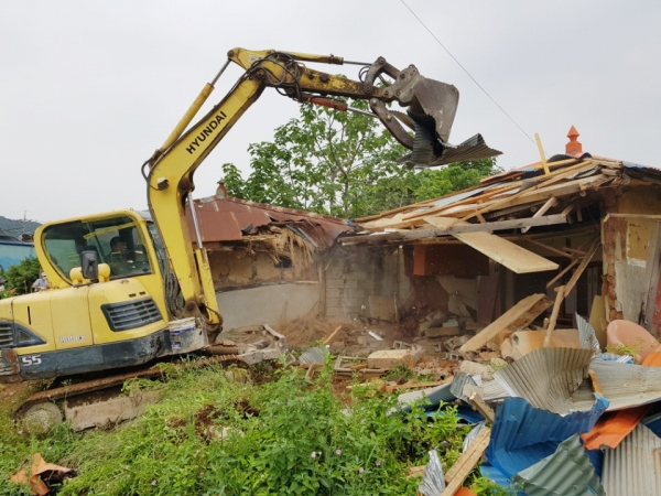 2019년 빈집정비사업 모습