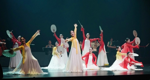 서천군 ‘토음천무’공연 모습