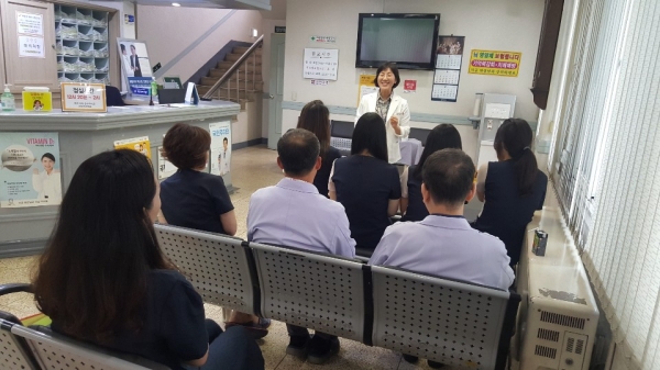 치매안심센터 원성우체국과 치매파트너 양성교육