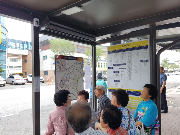 에어커튼 설치 장면