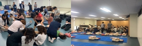 2019년 하반기 365 안전교육 직무연수 실시 모습