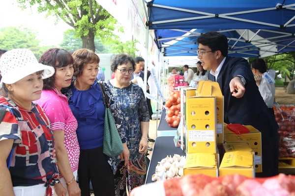 서산시 명품 농산물, 국회 특판전 개최