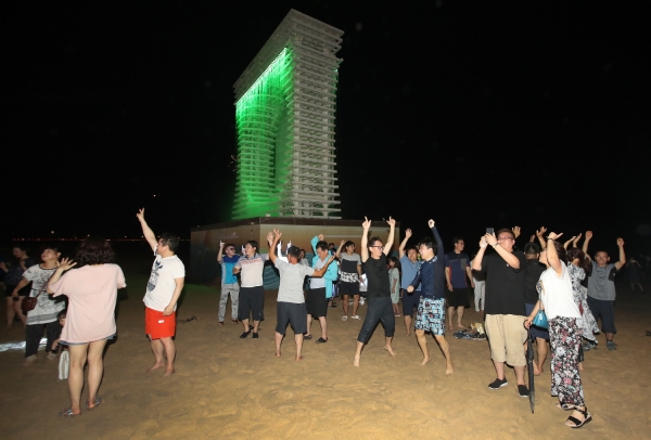 만리포해수욕장 야간개장