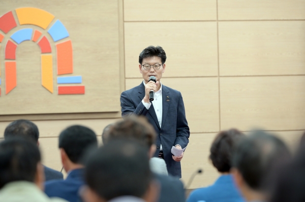 제3기 공주시 주민참여예산위원회 위원 위촉식 및 총회 사진