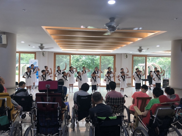 논산 파랑새 합창단, 여름캠프 개최 (공연 모습)