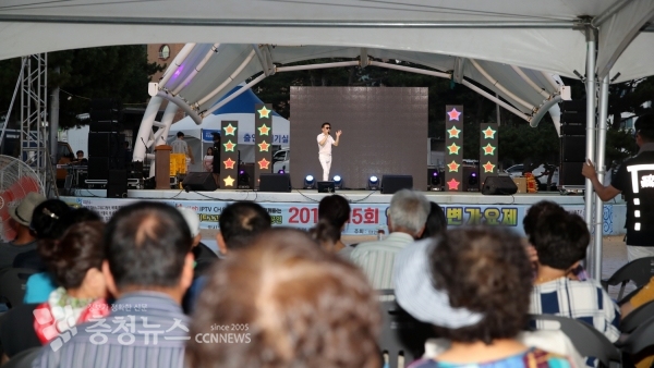 지난해 연포해변가요제 모습