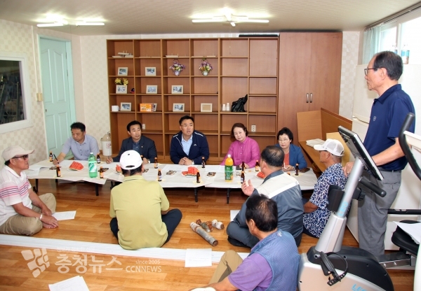 신평면 도성리 세안주택 상수도관련 현장방문