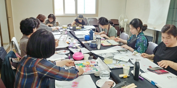 2019년 하반기「학습부르미 배달강좌」 신청 (캘리그라피).