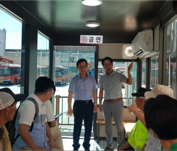 무더위 이동쉽터 사진