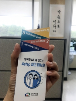 행복한 일터 만드는 4스텝실천메뉴얼