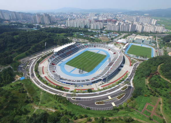이순신종합운동장 전경